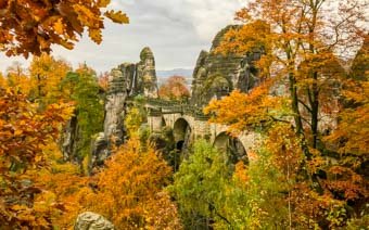 Bastei bridge near Prague, Germany