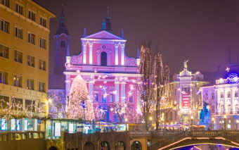 Різдво і Новий рік в Любляні, Словенія